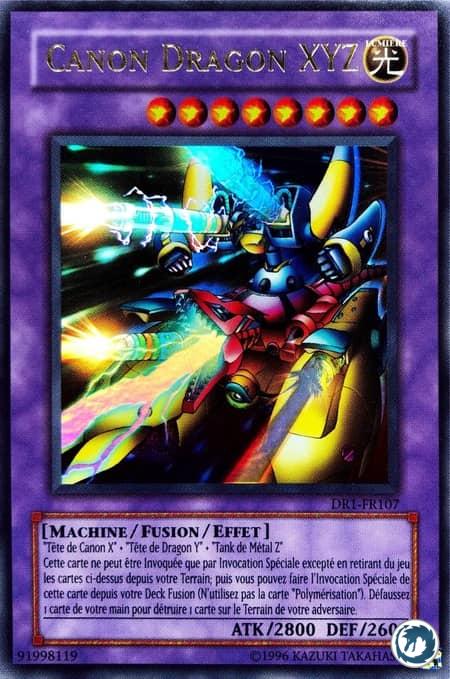 Canon Dragon XYZ (DR1-FR107) - XYZ-Dragon Cannon (DR1-EN107) - Carte Yu-Gi-Oh