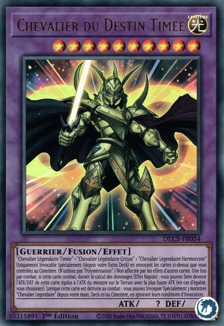 Chevalier Du Destin Timée (DLCS-FR054) - Timaeus the Knight of Destiny (DLCS-EN054) - Carte Yu-Gi-Oh