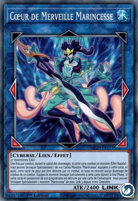 Cœur De Merveille Marincesse (MP20-FR171) - Marincess Wonder Heart (MP20-EN171) - Carte Yu-Gi-Oh