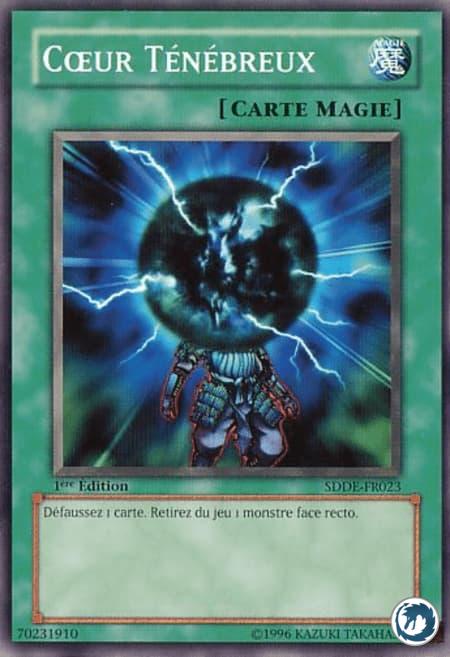 Cœur Ténébreux (SDDE-FR023) - Dark Core (SDDE-EN023) - Carte Yu-Gi-Oh