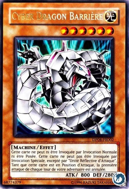 Cyber Dragon Barrière (DP04-FR002) - Cyber Barrier Dragon (DP04-EN002) - Carte Yu-Gi-Oh