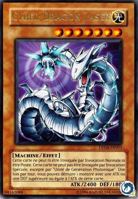Cyber Dragon Laser (DP04-FR003) - Cyber Laser Dragon (DP04-EN003) - Carte Yu-Gi-Oh