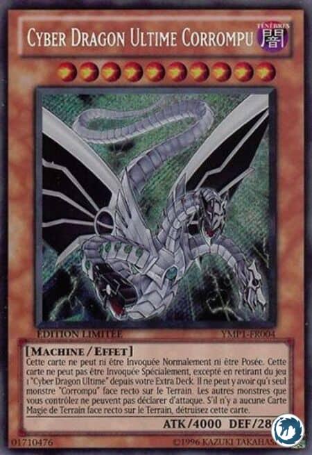 Cyber Dragon Ultime Corrompu (YMP1-FR004) - Malefic Cyber End Dragon (YMP1-EN004) - Carte Yu-Gi-Oh