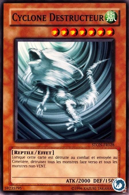 Cyclone Destructeur (STON-FR028) - Destruction Cyclone (STON-EN028) - Carte Yu-Gi-Oh