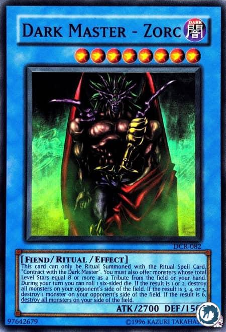 Zorc - Maître des Ténèbres (DCR-FR082) - Dark Master - Zorc (DCR-082) - Carte Yu-Gi-Oh