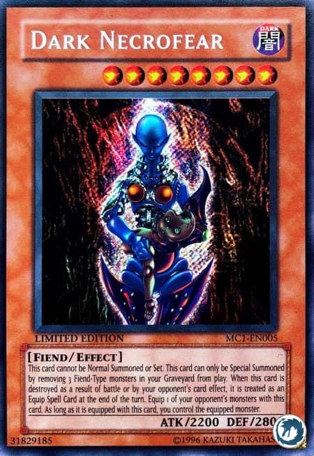 Necrofear des Ténèbres (MC1-FR005) - Dark Necrofear (MC1-EN005) - Carte Yu-Gi-Oh