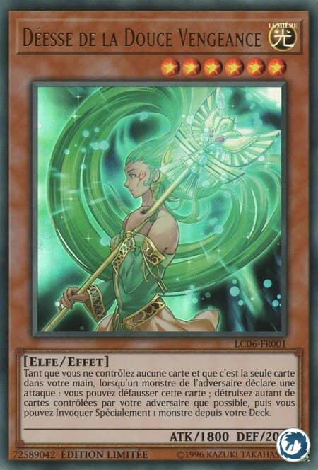 Déesse de la Douce Vengeance (LC06-FR001) - Goddess of Sweet Revenge (LC06-EN001) - Carte Yu-Gi-Oh