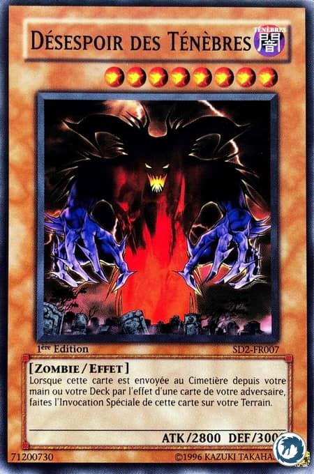 Désespoir Des Ténèbres (SD2-FR007) - Despair From The Dark (SD2-EN007) - Carte Yu-Gi-Oh
