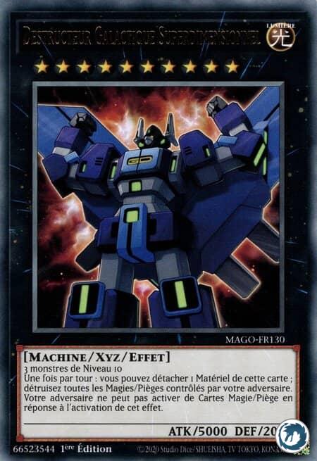 Destructeur Galactique Superdimensionnel (MAGO-FR130) - Superdimensional Robot Galaxy Destroyer (MAGO-EN130) - Carte Yu-Gi-Oh
