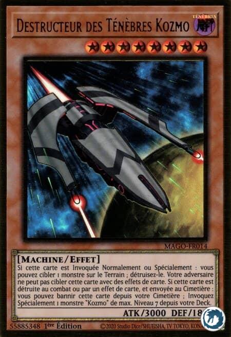 Destructeur des Ténèbres Kozmo (MAGO-FR014) - Kozmo Dark Destroyer (MAGO-EN014) - Carte Yu-Gi-Oh