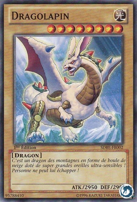 Dragolapin (SDBE-FR002) - Rabidragon (SDBE-EN002) - Carte Yu-Gi-Oh