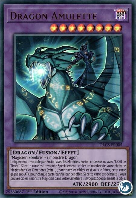 Dragon Amulette (DLCS-FR005) - Amulet Dragon (DLCS-EN005) - Carte Yu-Gi-Oh