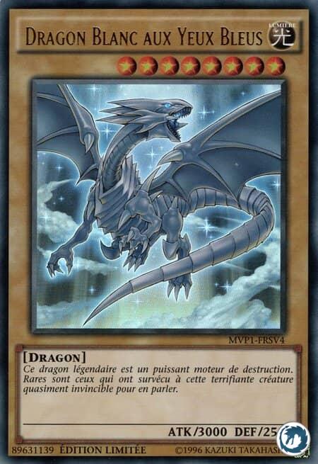 Dragon Blanc aux Yeux Bleus (MVP1-FRSV4) - Blue-Eyes White Dragon (MVP1-ENSV4) - Carte Yu-Gi-Oh