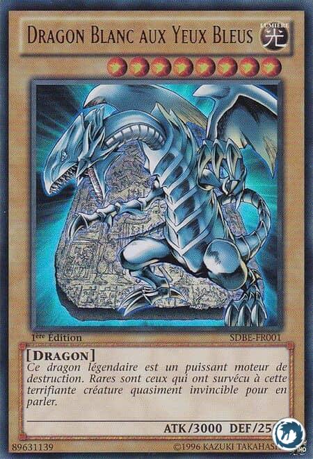 Dragon Blanc aux Yeux Bleus (SDBE-FR001) - Blue-Eyes White Dragon (SDBE-EN001) - Carte Yu-Gi-Oh