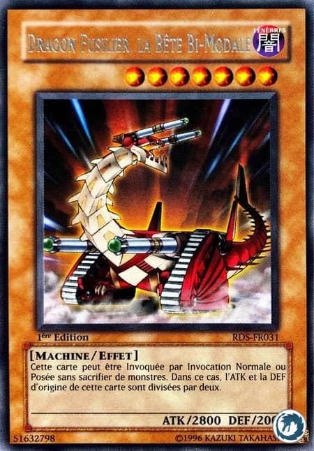 Dragon Fusilier, La Bête Bi-Modale (RDS-FR031) - Fusilier Dragon, The Dual-Mode Beast (RDS-EN031) - Carte Yu-Gi-Oh