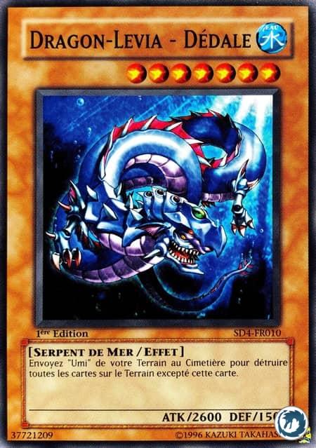 Dragon-Levia - Dédale (SD4-FR010) - Levia-Dragon - Daedalus (SD4-EN010) - Carte Yu-Gi-Oh