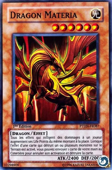 Dragon Materia (PTDN-FR087) - Prime Material Dragon (PTDN-EN087) - Carte Yu-Gi-Oh