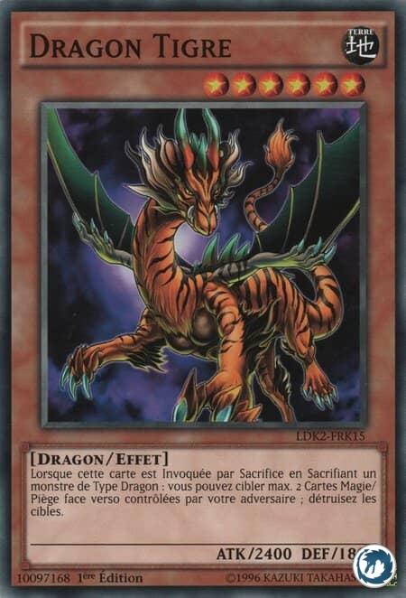 Dragon Tigre (LDK2-FRK15) - Tiger Dragon (LDK2-ENK15) - Carte Yu-Gi-Oh