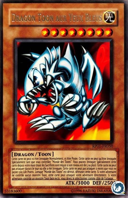 Dragon Toon aux Yeux Bleus (RP01-FR050) - Blue-Eyes Toon Dragon (RP01-EN050) - Carte Yu-Gi-Oh