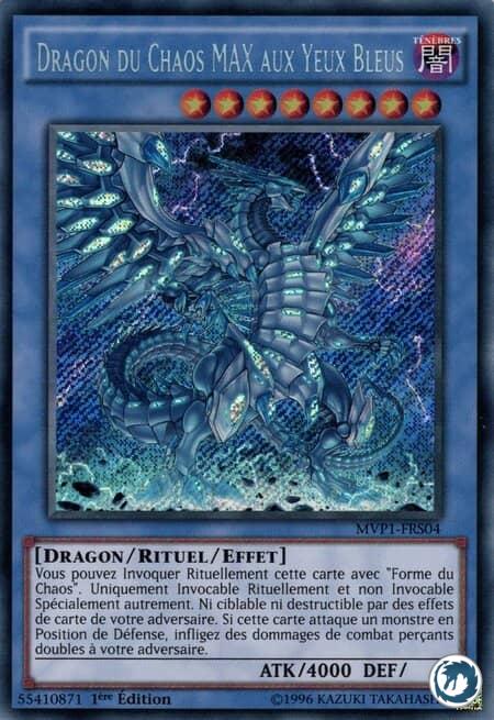 Dragon du Chaos MAX aux Yeux Bleus (MVP1-FRS04) - Blue-Eyes Chaos MAX Dragon (MVP1-ENS04) - Carte Yu-Gi-Oh