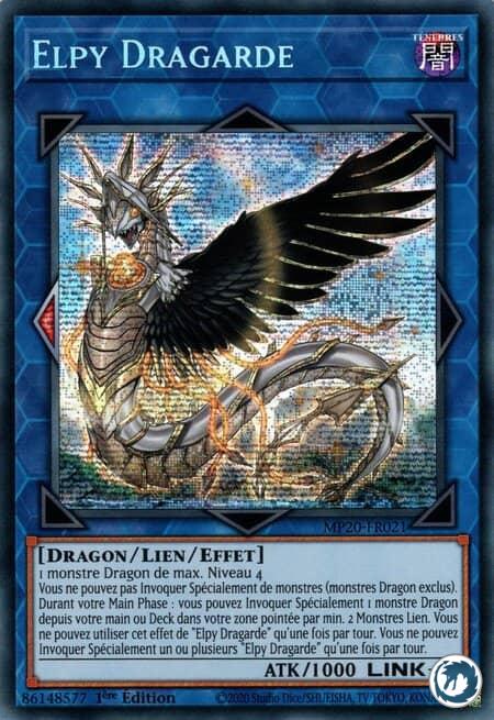 Elpy Dragarde (MP20-FR021) - Guardragon Elpy (MP20-EN021) - Carte Yu-Gi-Oh