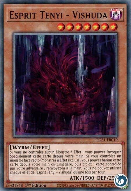 Esprit Tenyi - Vishuda (EGS1-FR019) - Tenyi Spirit - Vishuda (EGS1-EN019) - Carte Yu-Gi-Oh