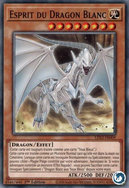 Esprit du Dragon Blanc (LDS2-FR009) - Dragon Spirit of White (LDS2-EN009) - Carte Yu-Gi-Oh