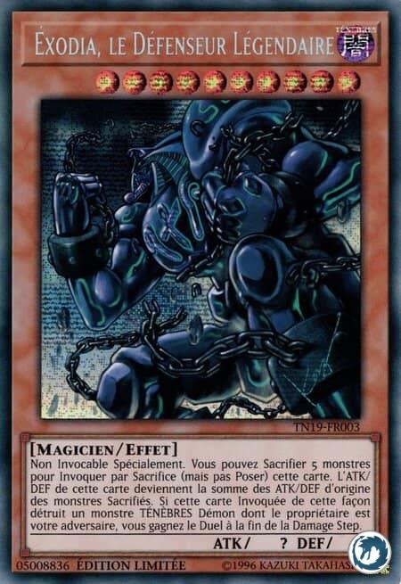 Exodia, Le Défenseur Légendaire (TN19-FR003) - Exodia, the Legendary Defender (TN19-EN003) - Carte Yu-Gi-Oh