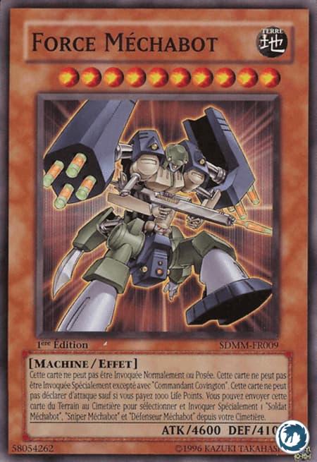 Force Méchabot (SDMM-FR009) - Machina Force (SDMM-EN009) - Carte Yu-Gi-Oh