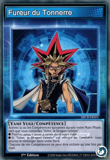 Fureur Du Tonnerre (SBCB-FRS01) - Fury of Thunder (SBCB-ENS01) - Carte Yu-Gi-Oh