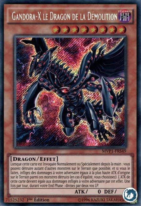 Gandora-X le Dragon de la Démolition (MVP1-FRS49) - Gandora-X the Dragon of Demolition (MVP1-ENS49) - Carte Yu-Gi-Oh