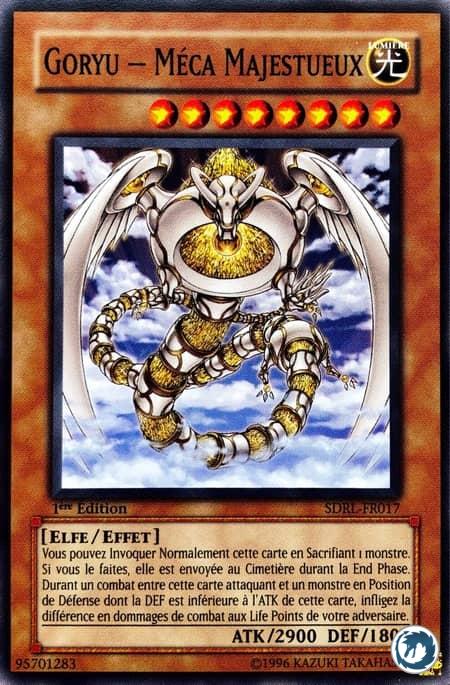 Goryu - Méca Majestueux (SDRL-FR017) - Majestic Mech - Goryu (SDRL-EN017) - Carte Yu-Gi-Oh