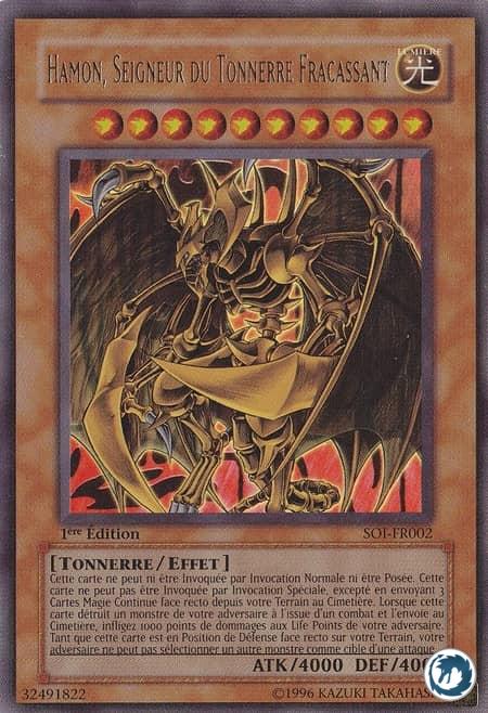 Hamon, Seigneur Du Tonnerre Fracassant (SOI-FR002) - Hamon, Lord of Striking Thunder (SOI-EN002) - Carte Yu-Gi-Oh
