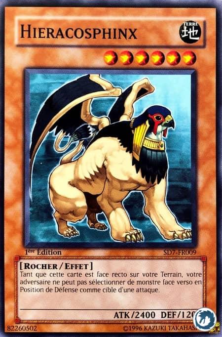 Hieracosphinx (SD7-FR009) - Hieracosphinx (SD7-EN009) - Carte Yu-Gi-Oh