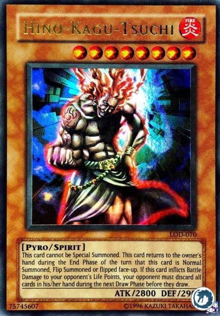 Hino-Kagu-Tsuchi (LOD-070) - Hino-Kagu-Tsuchi (LOD-F070) - Carte Yu-Gi-Oh