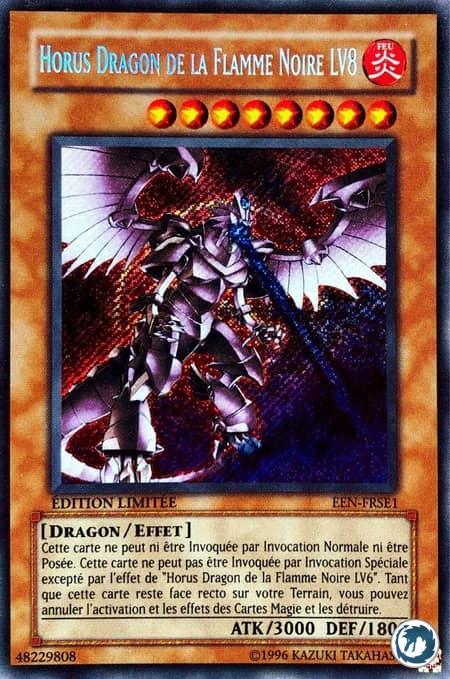 Horus Dragon De La Flamme Noire LV8 (EEN-FRSE1) - Horus the Black Flame Dragon Lv8 (EEN-ENSE1) - Carte Yu-Gi-Oh
