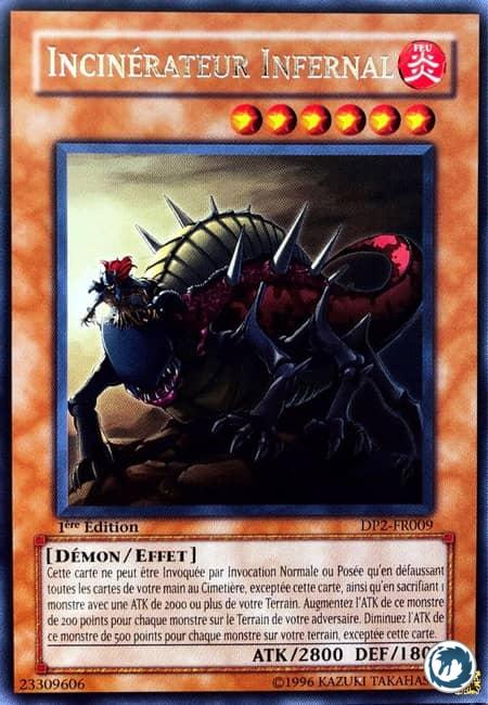 Incinérateur Infernal (DP2-FR009) - Infernal Incinerator (DP2-EN009) - Carte Yu-Gi-Oh