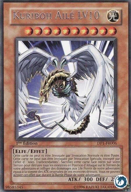 Kuriboh Ailé LV10 (DP1-FR006) - Winged Kuriboh LV10 (DP1-EN006) - Carte Yu-Gi-Oh