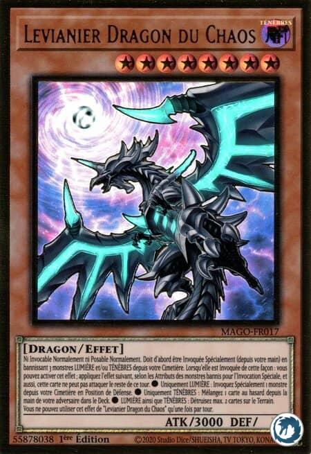 Levianier Dragon du Chaos (MAGO-FR017B) - Chaos Dragon Levianeer (MAGO-EN017B) - Carte Yu-Gi-Oh