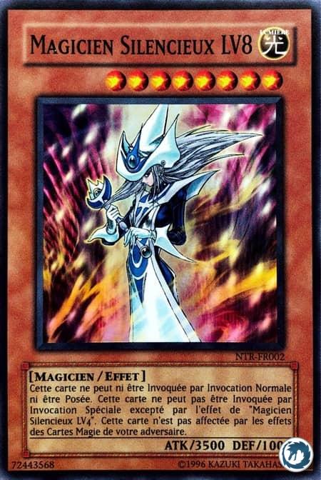 Magicien Silencieux LV8 (NTR-FR002) - Silent Magician LV8 (NTR-EN002) - Carte Yu-Gi-Oh