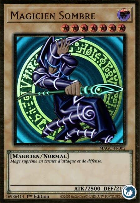 Magicien Sombre (MAGO-FR002) - Dark Magician (MAGO-EN002) - Carte Yu-Gi-Oh
