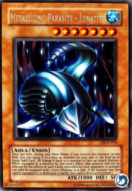 Lunatite - Parasite Métallisant (DCR-FR074) - Metallizing Parasite - Lunatite (DCR-074) - Carte Yu-Gi-Oh