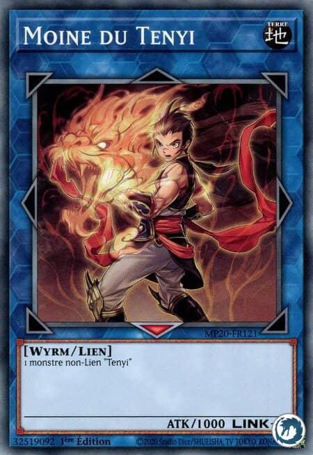 Moine Du Tenyi (MP20-FR121) - Monk of the Tenyi (MP20-EN121) - Carte Yu-Gi-Oh