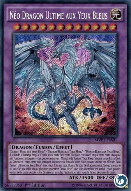 Néo Dragon Ultime Aux Yeux Bleus (MVP1-FRS01) - Neo Blue-Eyes Ultimate Dragon (MVP1-ENS01) - Carte Yu-Gi-Oh