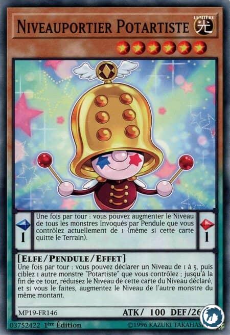 Niveauportier Potartiste (MP19-FR146) - Performapal Lebellman (MP19-EN146) - Carte Yu-Gi-Oh