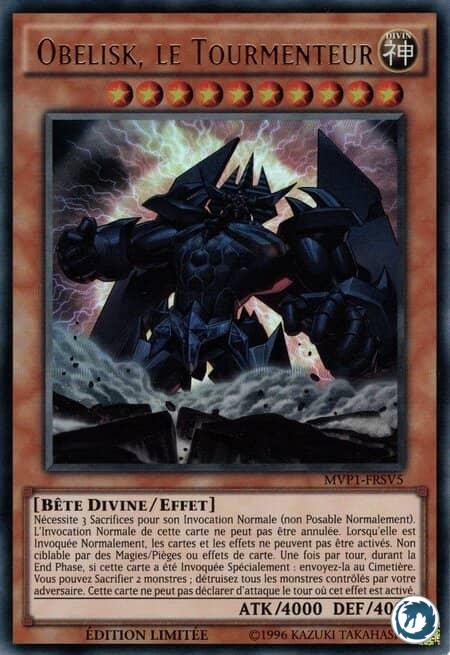 Obelisk, Le Tourmenteur (MVP1-FRSV5) - Obelisk The Tormentor (MVP1-ENSV5) - Carte Yu-Gi-Oh