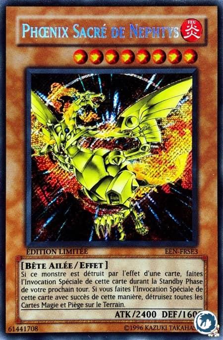 Phoenix Sacré De Nephtys (EEN-FRSE3) - Sacred Phoenix of Nephthys (EEN-ENSE3) - Carte Yu-Gi-Oh