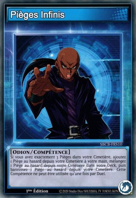 Pièges Infinis (SBCB-FRS10) - Endless Traps (SBCB-ENS10) - Carte Yu-Gi-Oh