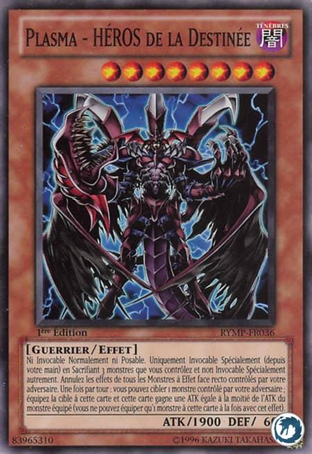 Plasma - Héros De La Destinée (RYMP-FR036) - Destiny HERO - Plasma (RYMP-EN036) - Carte Yu-Gi-Oh