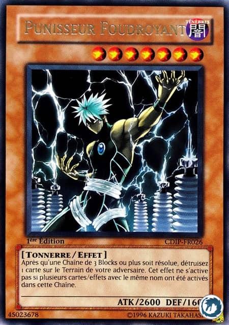 Punisseur Foudroyant (CDIP-FR026) - Lightning Punisher (CDIP-EN026) - Carte Yu-Gi-Oh
